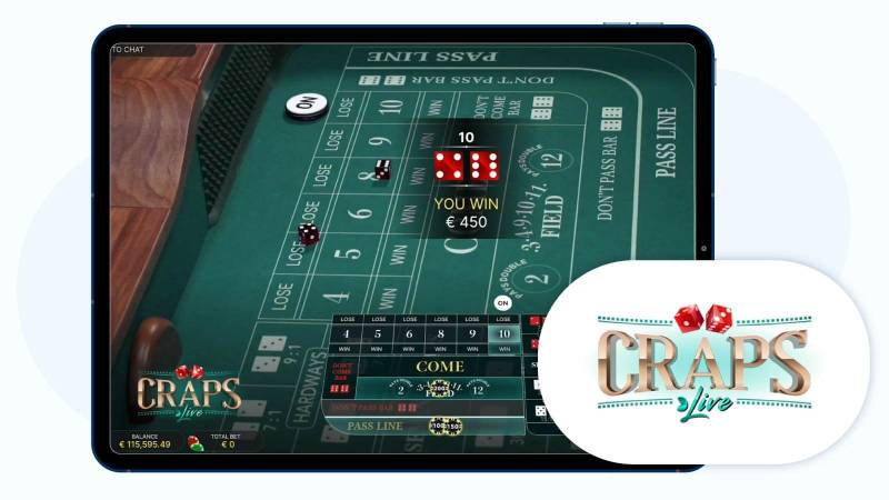 Lời khuyên cho người mới bước vào bàn Craps Live