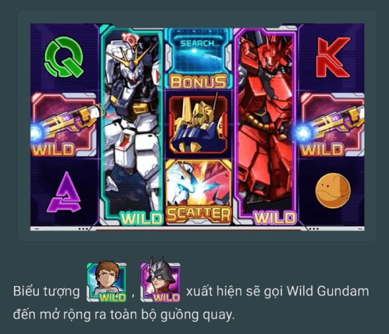 Tính năng Gundam tham chiến