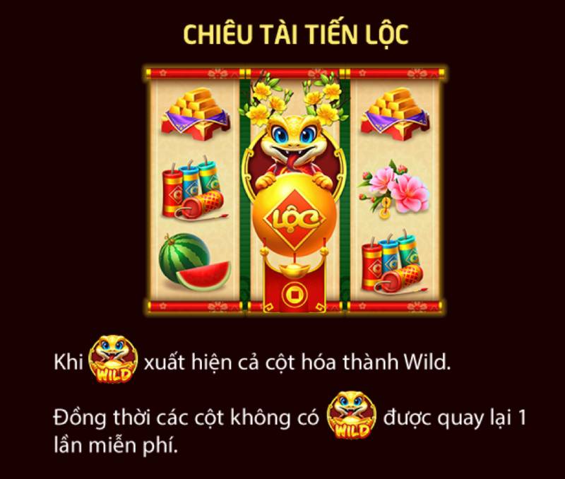 Tính năng Wild và tính năng Chiêu Tài Tiến Lộc
